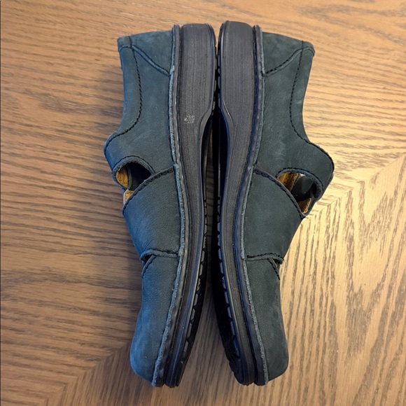 Birkenstock Flats Size 40 Blue Leather - Picture 6 of 7